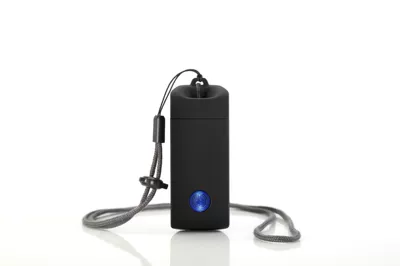 Car air purifier ozone eliminating odor mobile portable halter negative ion air purifier sterilization (Hava təmizləyiciləri) - elastic-black