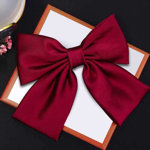 Internet celebrity oversized bow hair clip, sweet girl's hair top clip, super fairy hairpin headband, Japan and South Korea