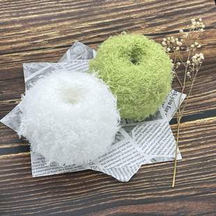 Wholesale Teddy velvet hand mixed thread wool ball handmade diy bear crochet sweater scarf doll special thread
