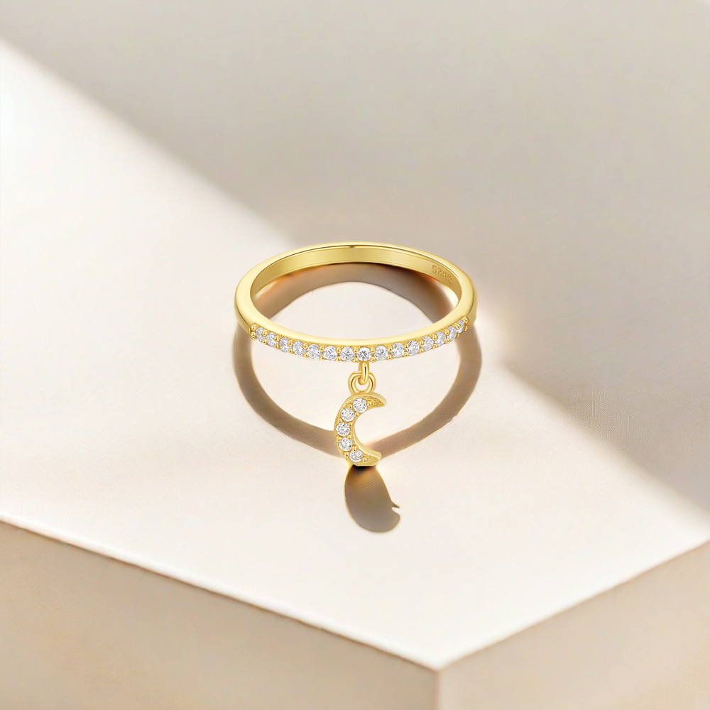 1g Weight Zircon Inlay Material Charm Rings, Rings Classification 7 Ring Size 1 Piece Quantity Wedding, Date, Engagement Occasion 925 Sterling Silver Material Cross, Star, Heart Shape Pattern All Seasons Season Women's Gender Inlay Design Simple Style Style Gold Color 925 Sterling Silver Zircon Cross Star Heart Shape Charm Rings Rings 925 Sterling Silver Rings 25