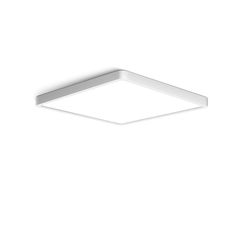 Ultra-Delgado simple 42w cuadrado tres-prueba 5000K transfronteriza LED fuente de luz de techo fabricante blanco y negro dos colores