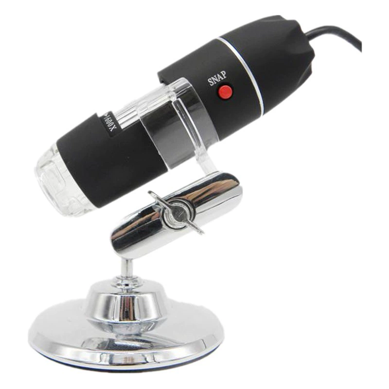 500x 1000x 1600x USB электронный микроскоп 2-в-1 Интерфейс цифровой увеличительное стекло инструмент обнаружения