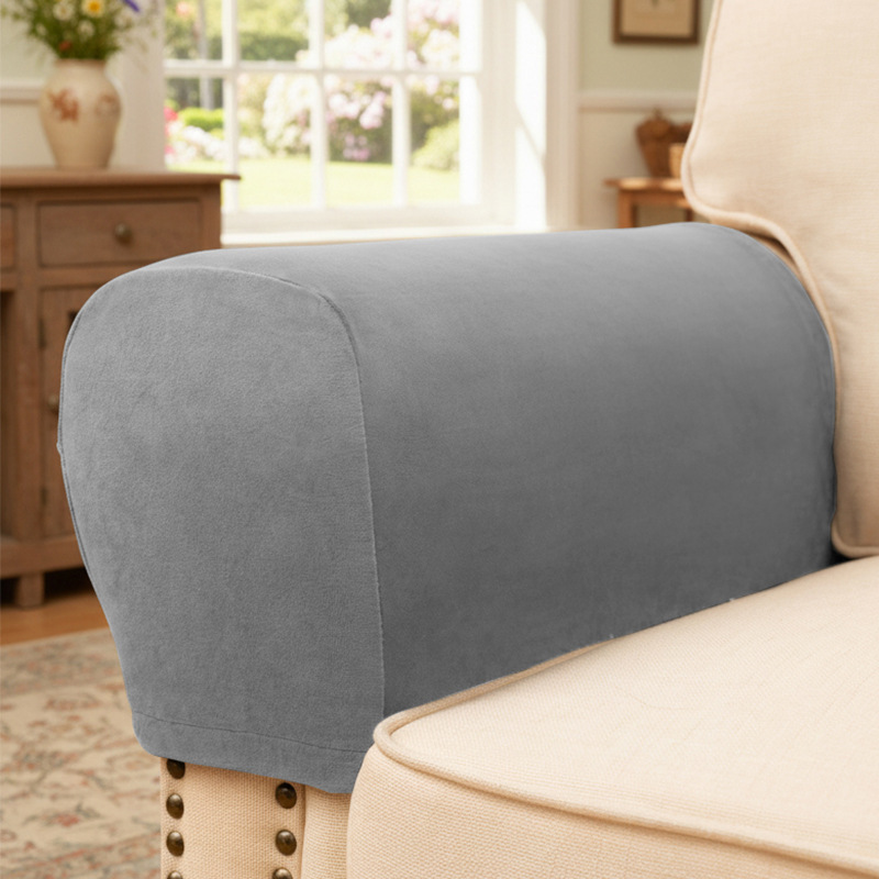 Guante de sofá elástico grueso guante de terraza de plata guante de terraza cubierta a prueba de polvo doméstica resistente al desgaste cuatro estaciones cubierta protectora de sofá universal