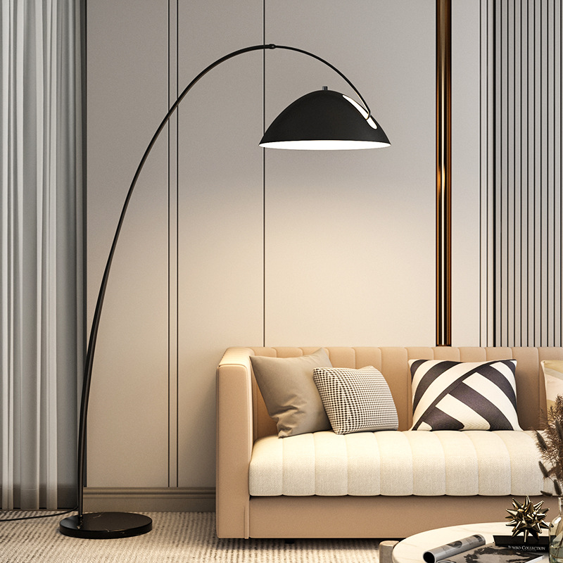 Modern Minimalist Nordic Fishing Floor Lamp for Ins Bedroom Living Room Study Home Stay Creative Upright LED Floor Lamp