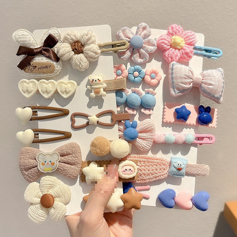 Peel de peluche para niños BB clip clip de peluche clip lateral para niñas lindas niñas toque de pelo para bebés