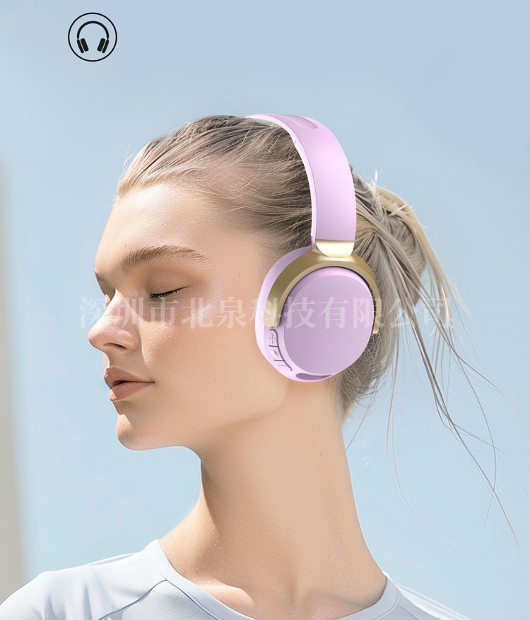 Çapraz Sınır Yeni Model C-1000 Kablosuz Başa Takılan Bluetooth Kulaklık Katlanabilir Kart Yuvası Bluetooth Kulaklık Kaynak Fabrikası