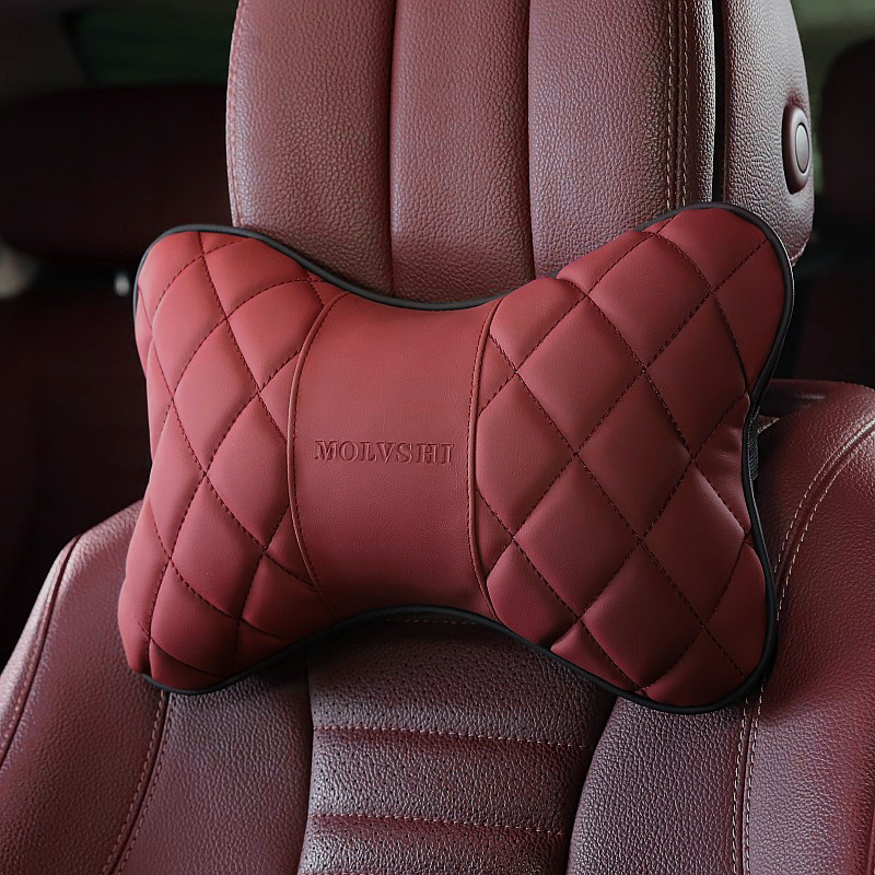 자동차 헤드 레스트 사계절 유니버설 목 베개 메모리 폼 자동차 시트 룸바 RHOMBOID 자동차 제품 남성과 여성