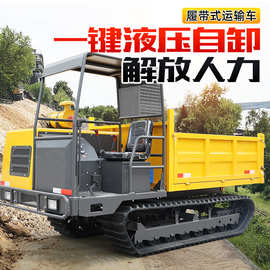 柴油爬山虎履带车两吨农用水田爬坡履带运输车五吨山地工程履带车