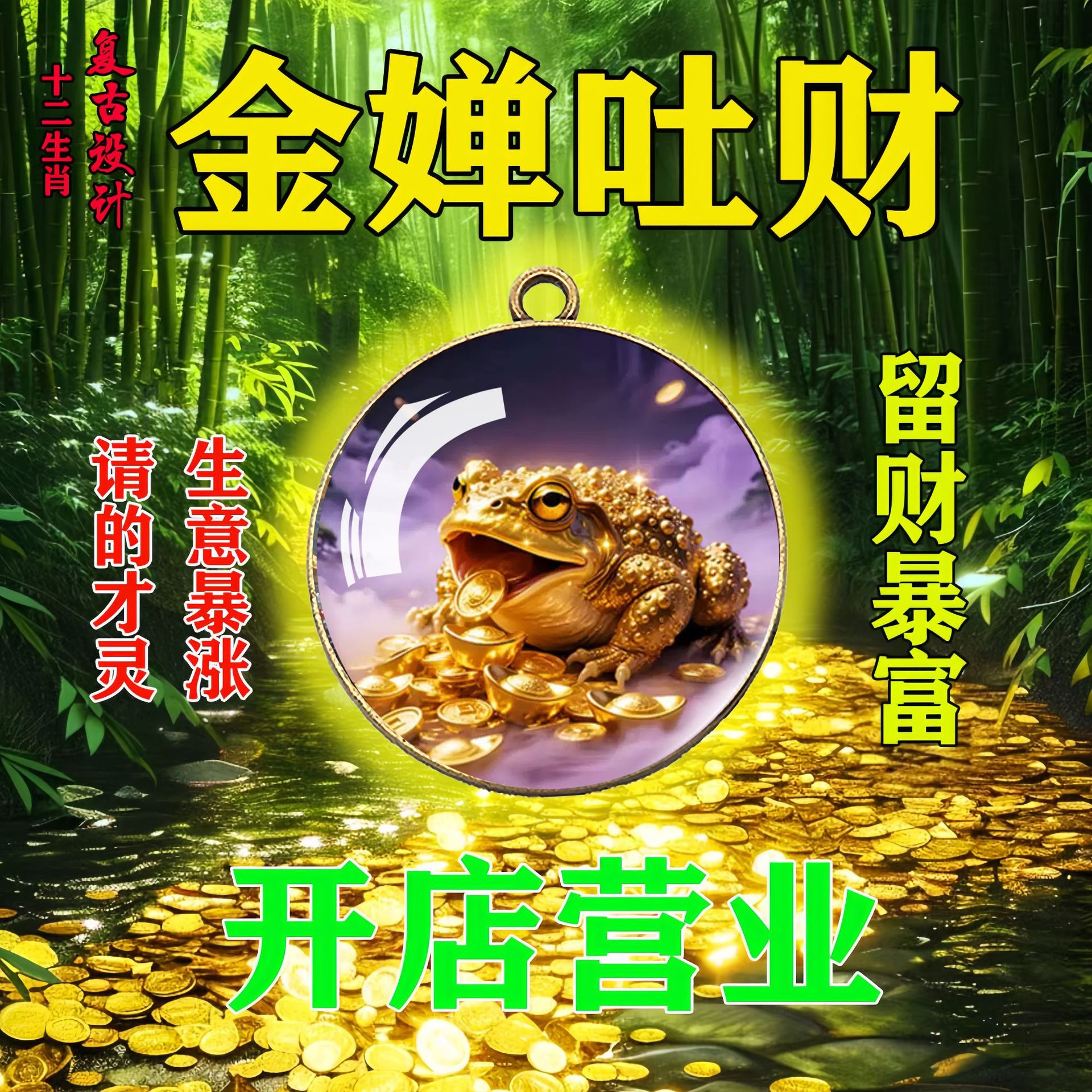 神兽动物麒麟不锈钢饰品吊坠贴身玄学小挂件幸运装饰车挂现货批发