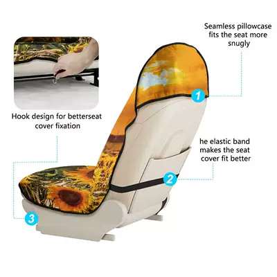 Universal seat cover — Seat Towel Cover Front Seat