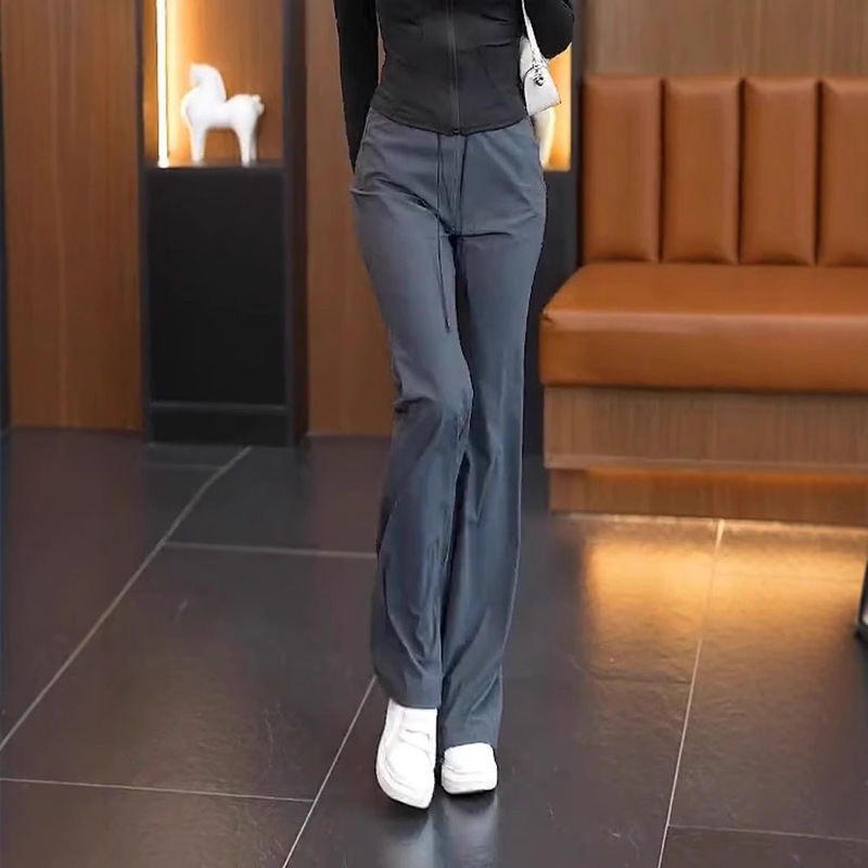 Comfortable and Cool Micro-Flare Pants 2025 New Summer Slim-Fit Stretchy Casual Fashion Women's Micro-Flare Pants