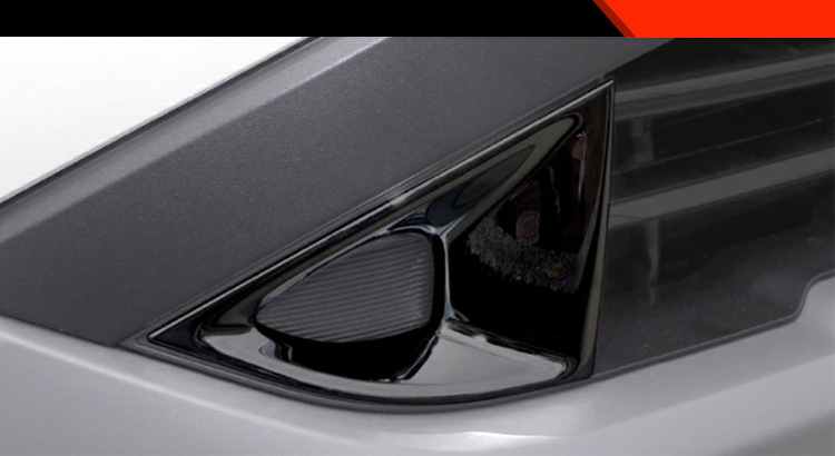 Suitable for Nissan 22 Qijun T33 front bumper fog lamp plating bright frame Rogue special front fog lamp cover