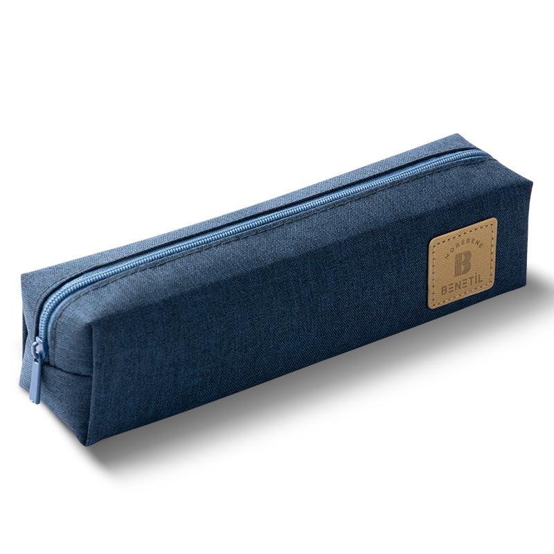 Bolsa de lápiz de fuerza caja de lápiz caja de papelería bolsas de papelería simple inswind pequeño fresco estudiante de secundaria bolsas de lápiz para hombres