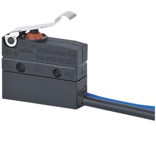 Waterproof Large Micro Switch with Wire Ip67 Shrapnel Press Micro Switch Car Waterproof Micro Switch