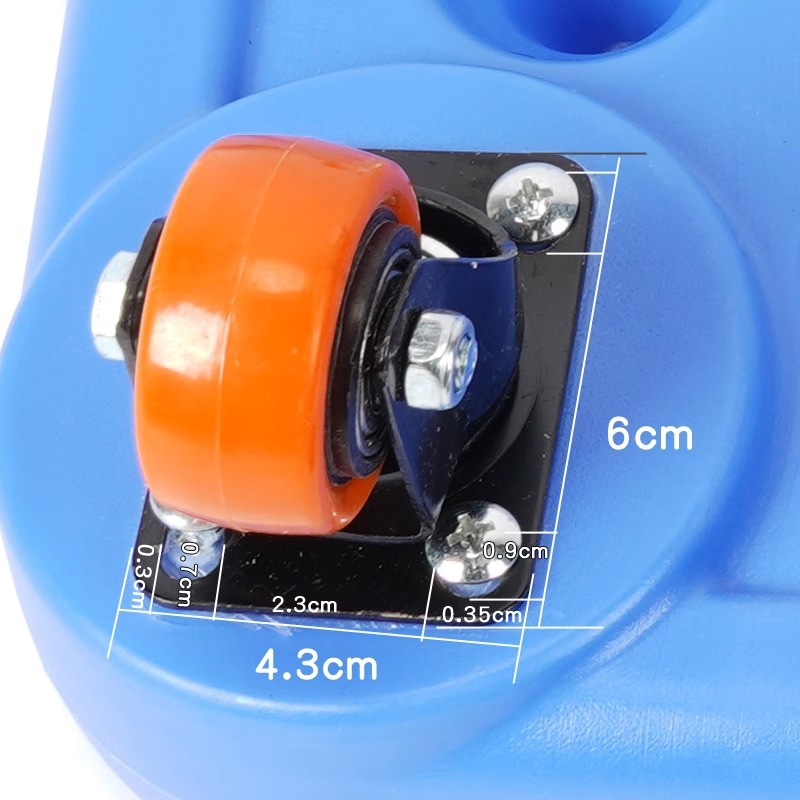 Rueda de juguete de equilibrio, accesorios de rueda de scooter, rueda universal, equipo de entrenamiento sensorial vestibular infantil, scooter