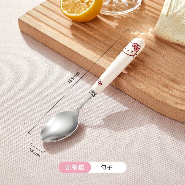 Hello kitty, spoon stainless steel