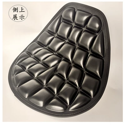 Motorcycle Cushion Cover Shock Absorbing Cushion Cover PU Waterproof Four Seasons Universal Cushion for Electric Cars Riding Scooter Cushion (Motorcycle cushion) - upgraded-generation-pu-leather-waterproof-seat-cushion