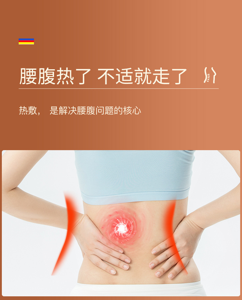 Electric Heated Mugwort Moxa Wrap 9-Level Temperature Control Shoulder Waist Knee Warm Compress Full Body Home Use key features