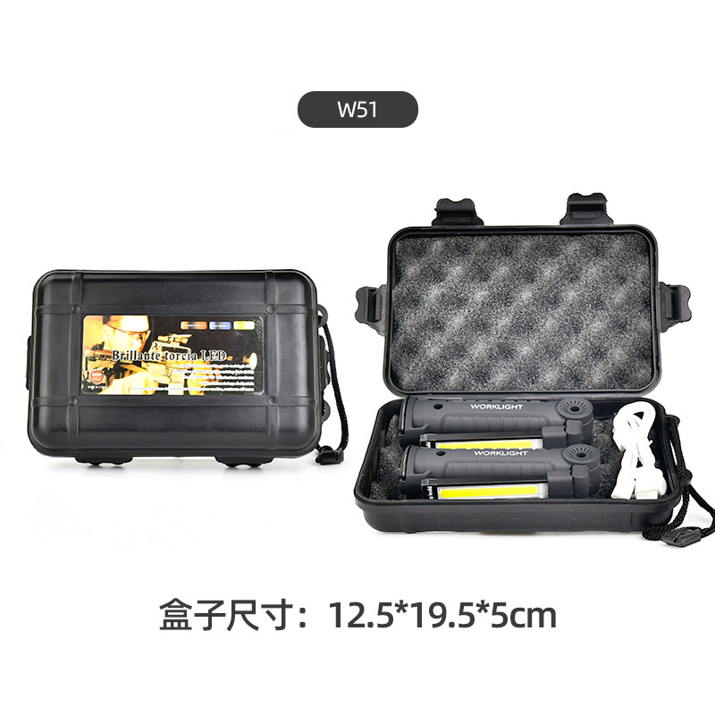 Nueva luz de trabajo transfronteriza impermeable al aire libre iluminación multifuncional LED Gran Reflector luz de emergencia Luz de inspección portátil
