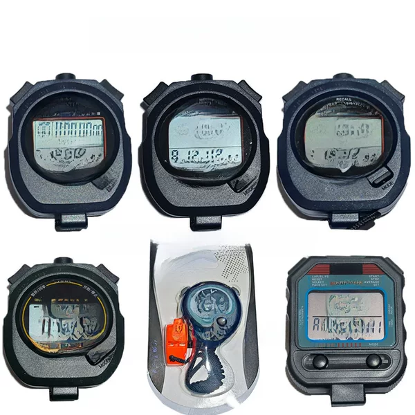 Tianfu stopwatch PC3860 running timer double row 10 channels three rows 30 channels 60 channels professional track and field sports stopwatch