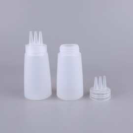 挤酱瓶盖带刻度番茄酱沙拉酱调料瓶果酱酱料瓶挤压瓶塑料尖嘴轻奢