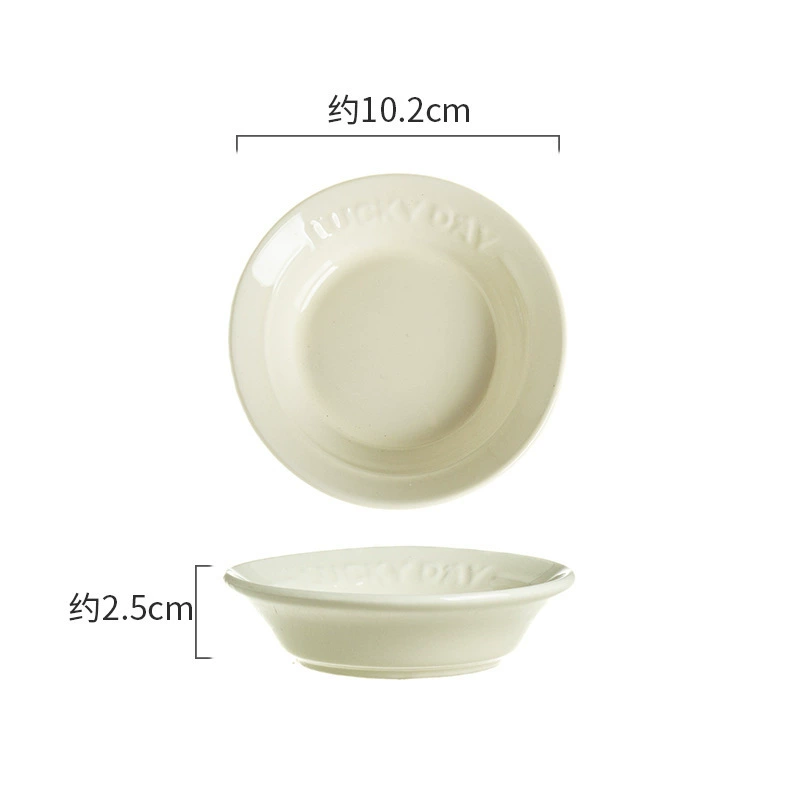 Underglaze color thick bowls and plates for housewarming, high-looking tableware and dishes sets, rice bowls, household simple bowls, spoons, soup bowls and plates