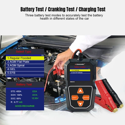 KW218 new 6V-12V car Avtomobil diaqnostika alətləri