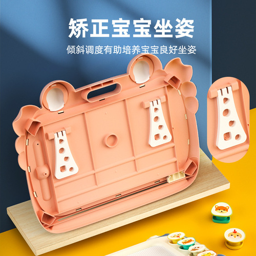 Children's Day Home Color Magnetic Drawing Board Large Writing Pad with Simple Drawing Album Puzzle Gift for Boys and Girls