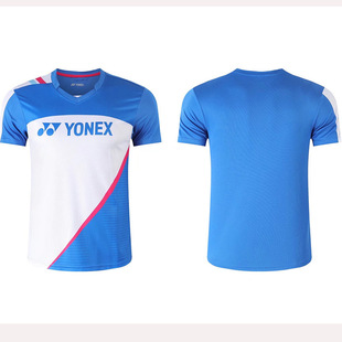 21 New badminton clothing men's and women's clothing quick-drying breathable short-sleeved children's tennis clothing training team clothing group purchase competition clothing