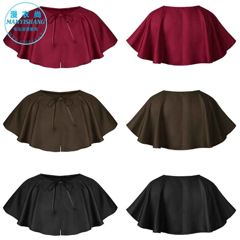 外贸新品复古万圣节服装死神披风 cosplay服装贵族骑士中世纪披风