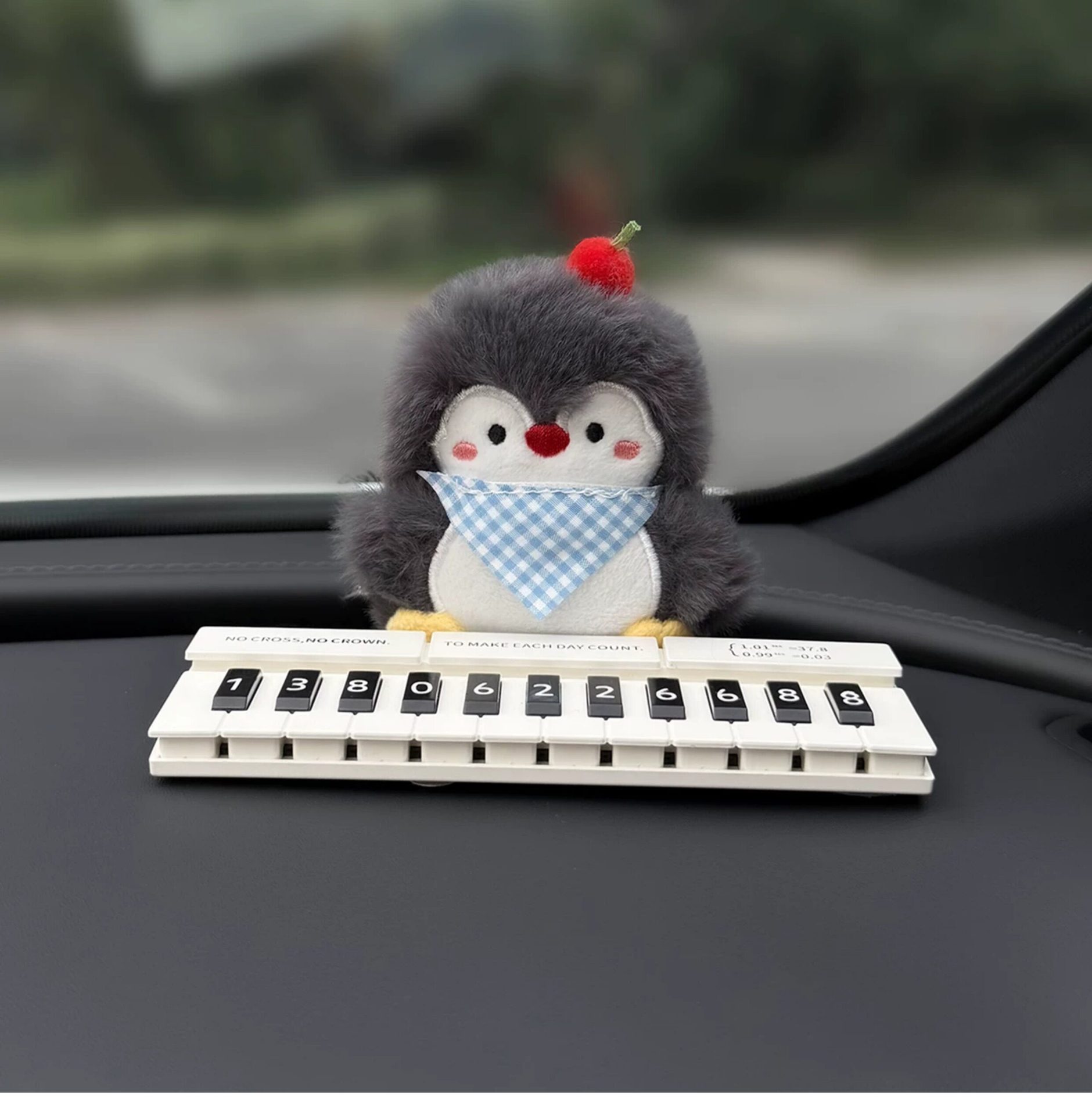 2026 New Model Temporary Parking Number Plate for Car, Hidden Mobile Phone Number Plate for Women