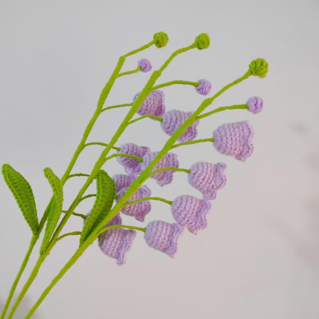 Productos acabados de lana tejida a mano flor de punto de hippopotamus imitación flor inmortal flor creativa ganchillo decoración ornamentos florales