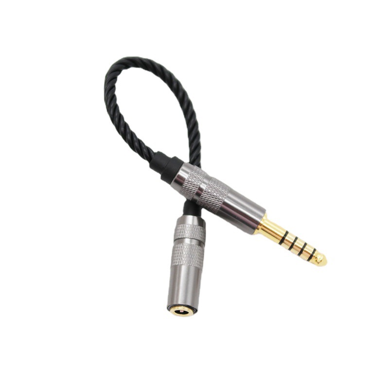 Zhongshan Zhen cable adaptador de equilibrio de sonido 3,5 hembra a su vez 4,4 Equilibrio macho cable de audio de cobre libre de oxígeno