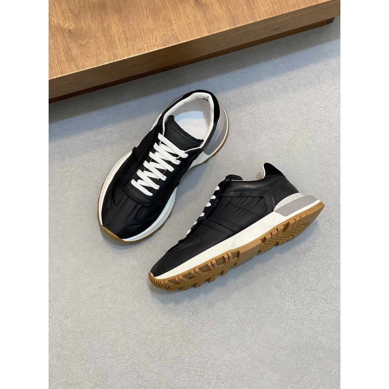 Европейская повседневная спортивная обувь на толстой подошве для мужчин, дышащая обувь для вождения из воловьей кожи с сеткой, дорожная обувь на шнуровке для мужчин