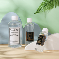 Manufacturer wholesale fireless aromatherapy refill liquid water-soluble essential oil diffuser deodorizing air freshener various fragrance types