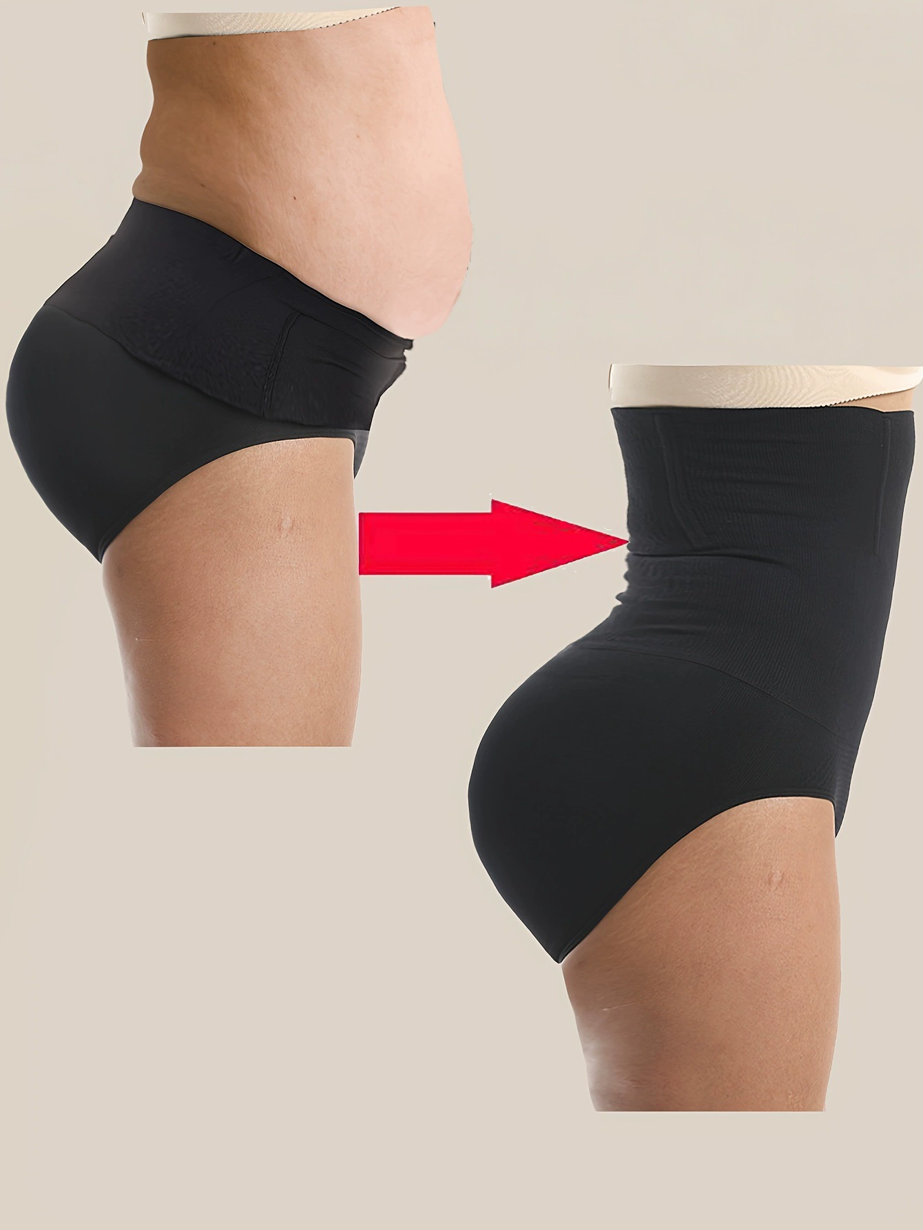 2025 новых трансграничных дропшиппингов: 1 шт. утягивающих трусиков с высокой талией, корректирующее белье для похудения талии, трансграничная торговля.