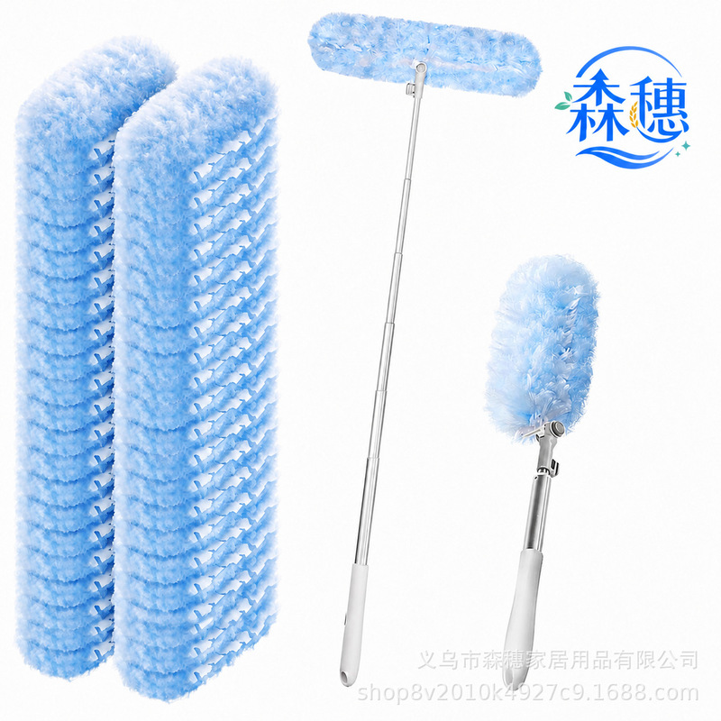 Double-sided dusting duster replacement, disposable dusting duster kit for cleaning dust from furniture, blinds, and ceiling fans Double-sided dusting duster replacement, disposable dusting duster kit for cleaning dust from furniture, blinds, and ceiling fans
