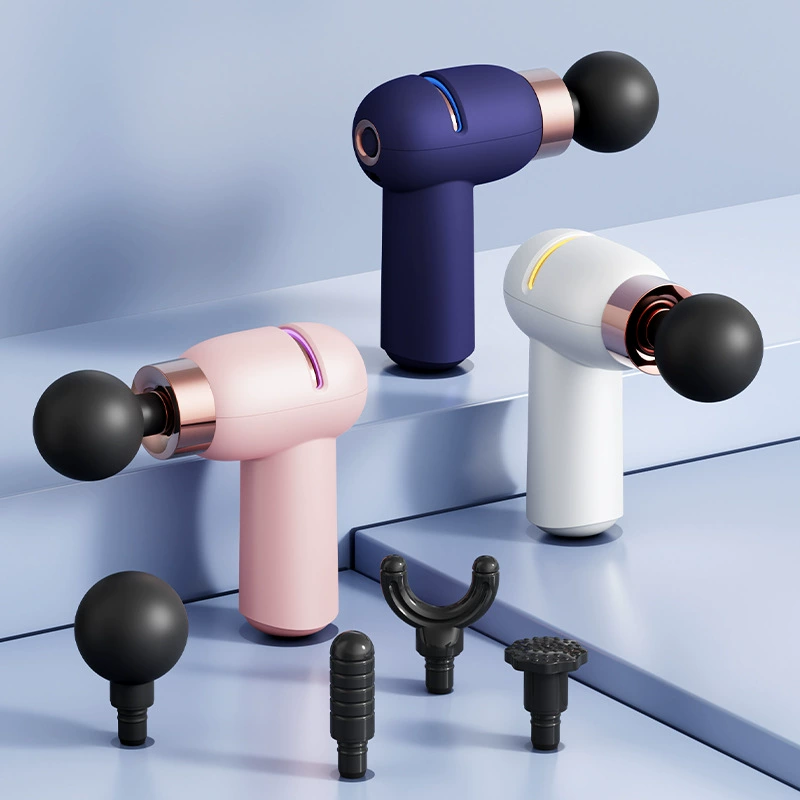 Трансграничный мини-фасциальный пистолет портативный фитнес-расслабляющий мышечный массаж Регуляция домашнего интеллектуального вибрационный массажный пистолет