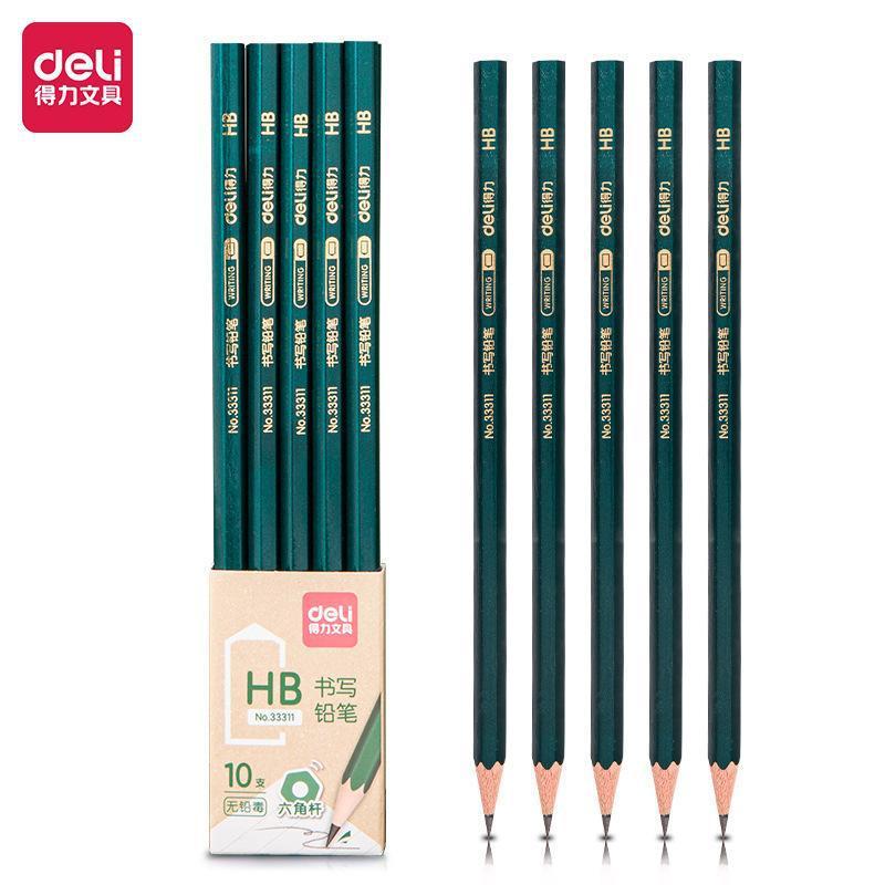 有力鉛筆2h/hb/2b学生筆記試験鉛筆児童書字スケッチペン10本卸売り|undefined