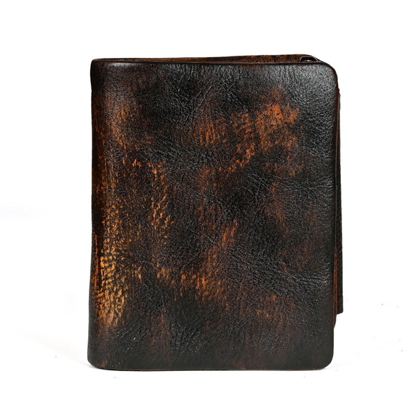 short leather wallet