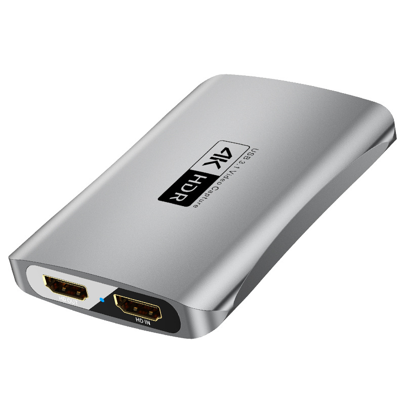 Tarjeta de Captura vídeo 4K60HZ anillo HD HDMI con HDR Alta cepillo juego PS5 Cámara SLR grabación en vivo