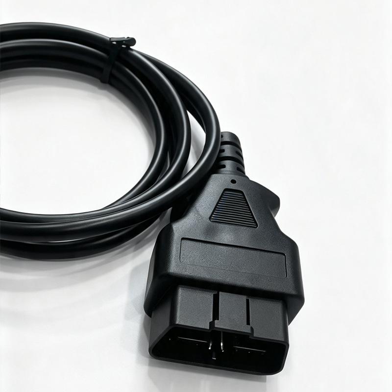 Car OBD2 device dashcam DC head multi-functional power cable cross-border mini DC to OBD male