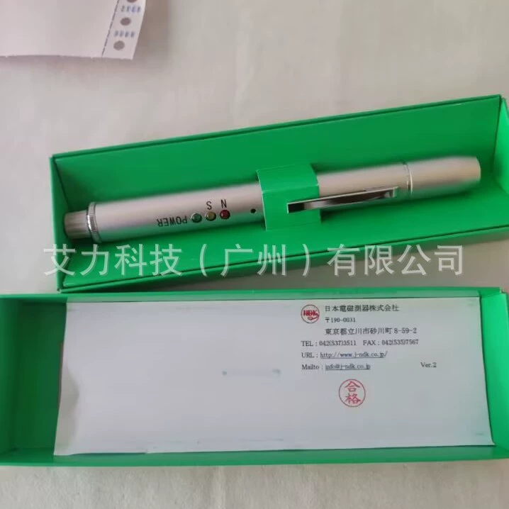 Япония NDK электромагнитный измеритель PC-100 полярный ноутбук магнитный измеритель PC-100 портативный детектор магнитной полярности