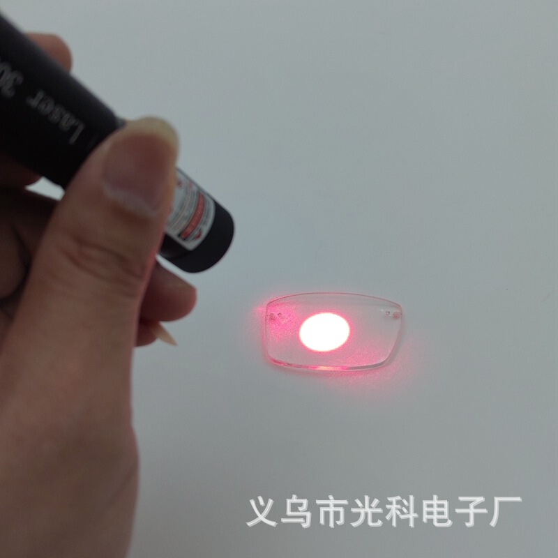 Test glasses lens special large circle red laser flashlight glasses lens scale looking for lamp tester Test glasses lens special large circle red laser flashlight glasses lens scale looking for lamp tester