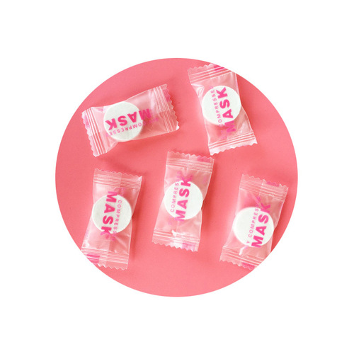 Wholesale compressed mask particles, portable non-woven masks, disposable compressed paper masks