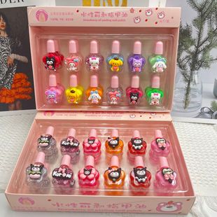 Sanrio high-looking nail polish coolomi Pacha dog KT Yugui dog water-based nail polish girl graffiti finger