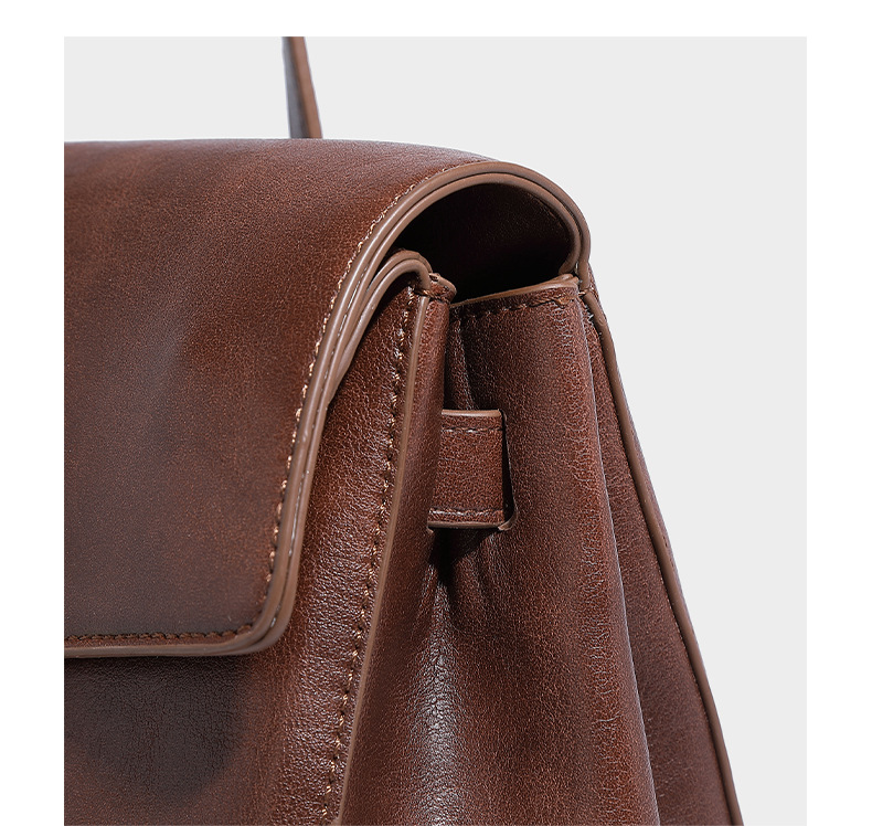 Grote capaciteit enkele schouder oksel met high-end gevoel, kralenhanger voor woon-werkverkeer, modieuze en veelzijdige handheld_voghion.com