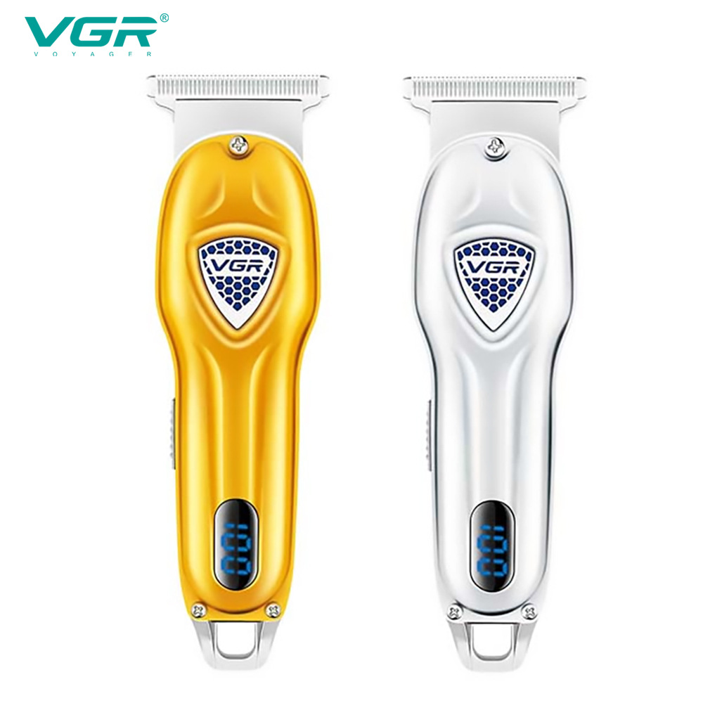 Cortapelos eléctrico retro, diseño totalmente metálico, herramienta de afeitado para cabello graso, cuidado personal en casa._voghion.com