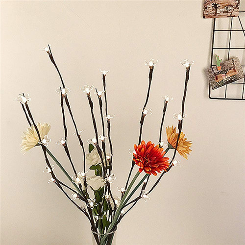 LED colorful light string simulation tree branch lamp room vase branch string lights Christmas inn decoration small tree lamp