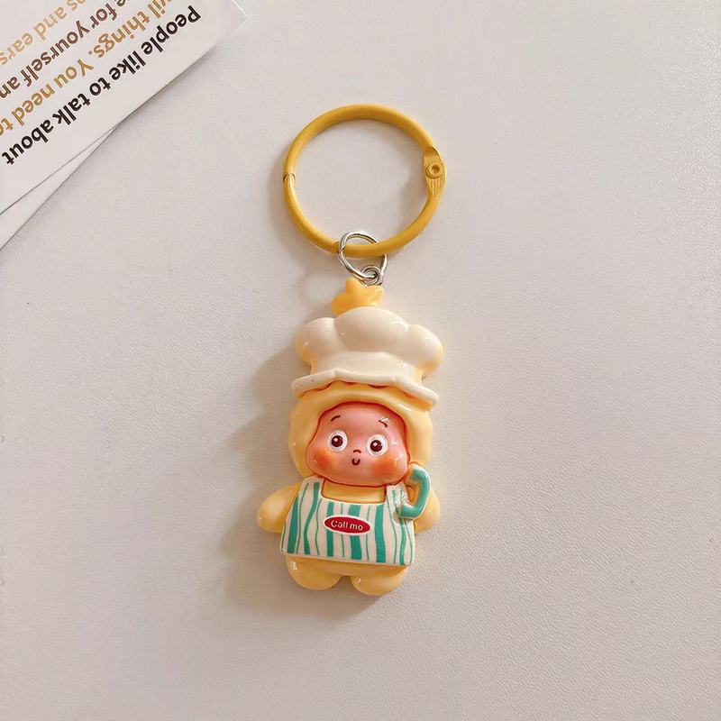 可爱大号卡通星星人钥匙圈挂件创意包包挂饰背包配饰闺蜜情侣礼物|undefined